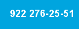 922 276-25-51